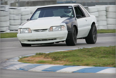 Maier Racing flared fenders for the fox bodied Mustang